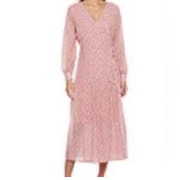 Lapis & Lillies Wrap Dress Size M - Picture 3 of 13